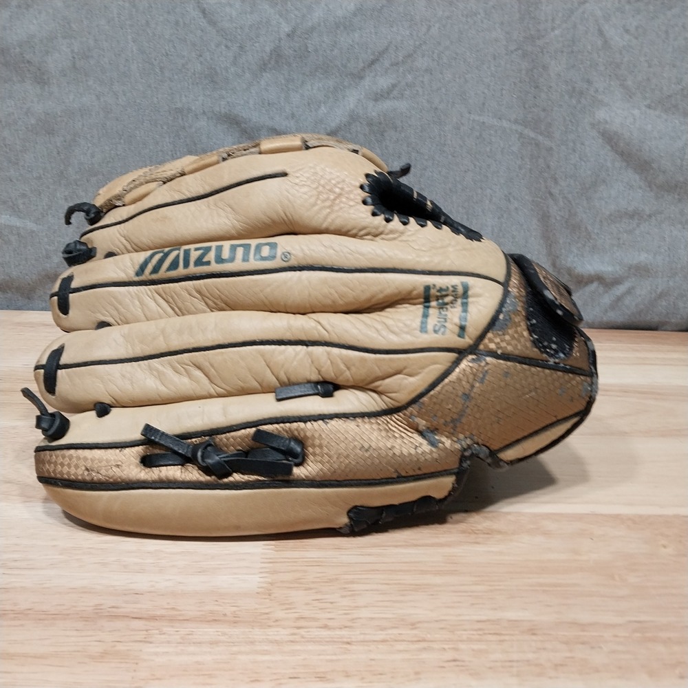 Mizuno Youth Softball Glove Prospect Finch GPL1205 12 Inch Tan Gold